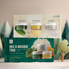 Load image into Gallery viewer, Mix and Masque Trio: Refine & Restore Gift Set