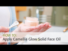 Load and play video in Gallery viewer, Camellia Glow Solid Face Oil